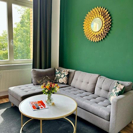 Stilvolles Loft Mit Kostenlosem Fahrrad Magdeburg Eksteriør billede