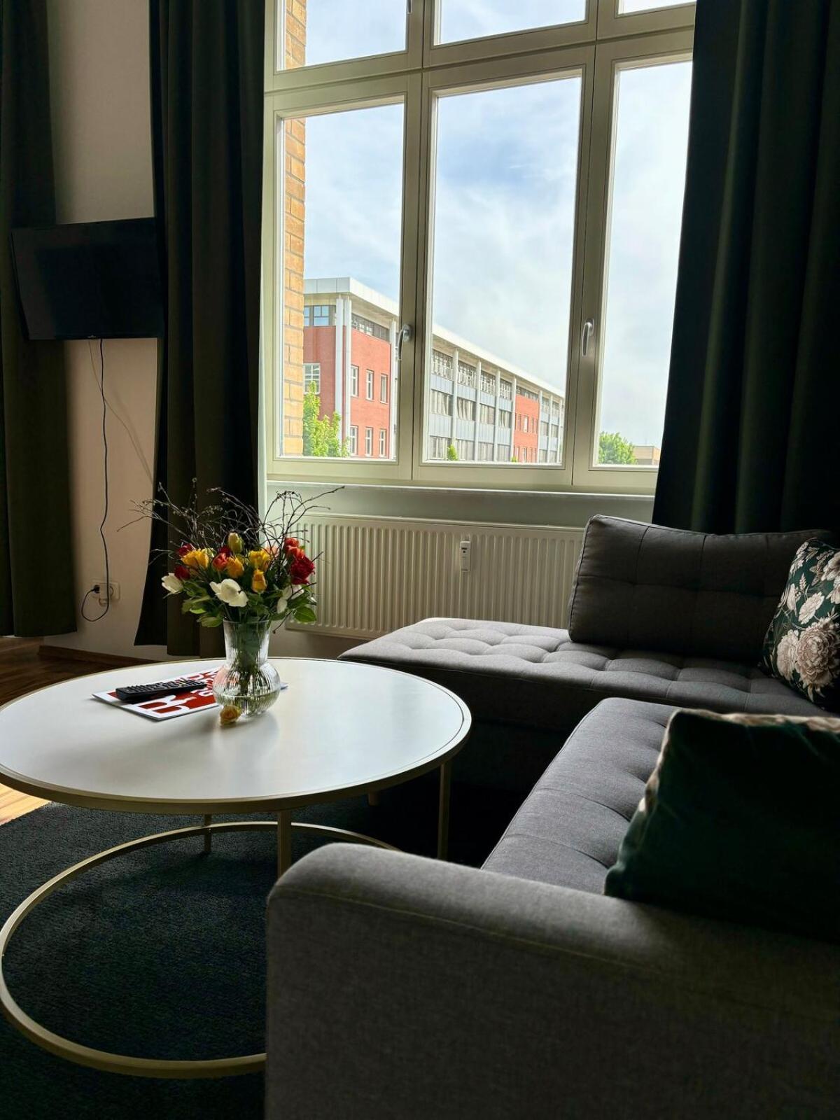 Stilvolles Loft Mit Kostenlosem Fahrrad Magdeburg Eksteriør billede